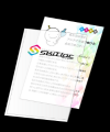 紙製クリアファイル